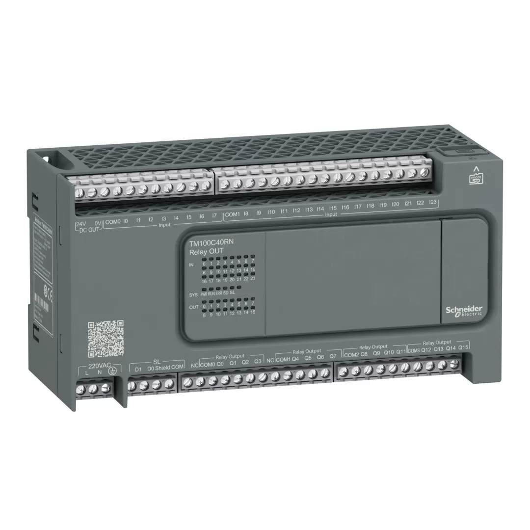 PLC اشنایدر الکتریک مدل TM۱۰۰C۴۰RN  TM100C40RN  اشنایدر الکتریک Schneider Electric